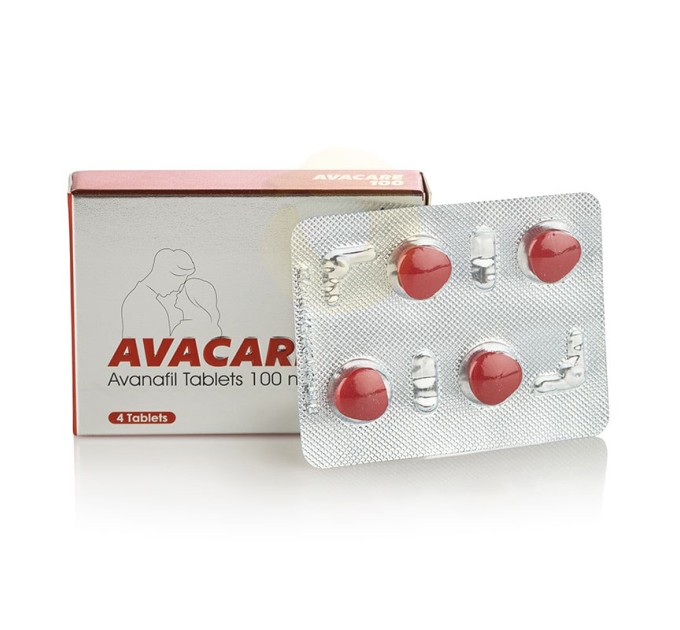 Avacare 100 mg – 4 Pillole di Avanafil