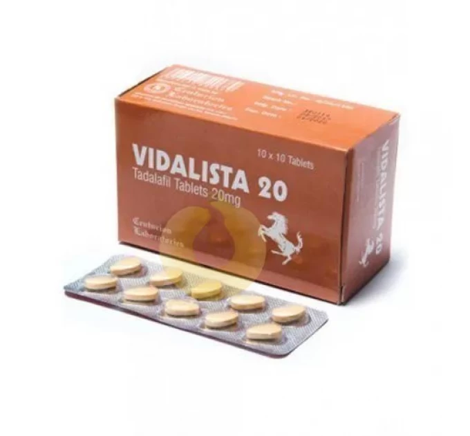 Vidalista 20 mg – 10 Pillole di Tadalafil